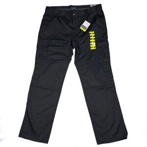 NEW NWT 5.11 Tactical Series EMS & Fire Black Twill Cargo Pants Mens 48 Unhemmed